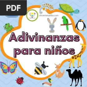 Adivinanza para niños por Docentes al Día