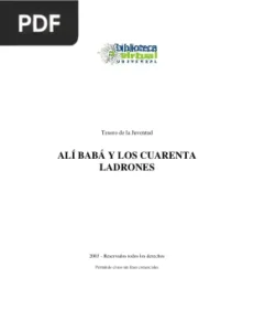 Alibaba y los 40 ladrones por Anónimo