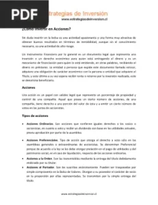 ¿Cómo Invertir en Acciones? por Estrategias de Inversión