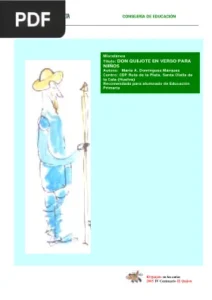 Don Quijote en verso para niños por María A. Domínguez Márquez