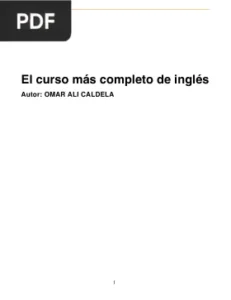 El curso más completo de inglés por Omar Ali Caldela