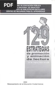 En busca de lectores: 129 estrategias de promocion y animación de lectura por Ma. Eugenia Valerio Miranda.