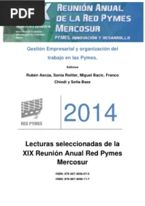 Gestión Empresarial y organización del trabajo en las Pymes por Rubén Ascúa, Sonia Roitter, Miguel Bacic, Franco Chiodi y Sofía Baez