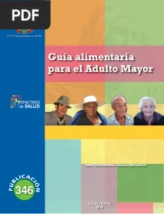 Guía alimentaria para el adulto mayor por Ministerio de Salud