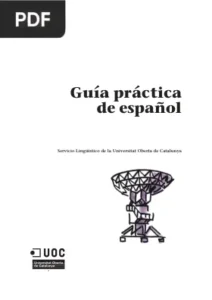 Guía práctica de español por Servicio Lingüístico de la Universitat Oberta de Catalunya