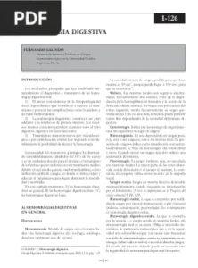 Hemorragia digestiva por Fernando Galindo