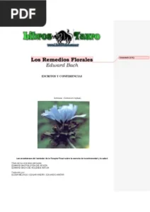 Los Remedios Florales por Edward Bach