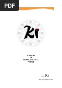 Manual de Reflexologia Podal por Maria Jesús Armada Castillo