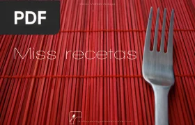 Miss recetas por Alicia Mañas Aldaya