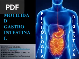 Motilidad gastrointestinal (Presentación) por Prof. Elodia Delgado