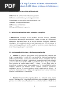 Organización y Administración de Empresas por Lic. Matías Managó