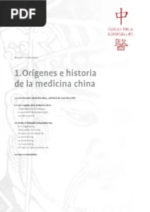Orígenes e Historia de la Medicina China por Escuela Li Ping