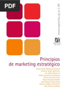 Principios de marketing estratégico por Teresa Vallet-Bellmunt Antonio Vallet-BellmuntIlu Vallet-Bellmunt