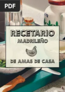 Recetario Madrileñoo Amas de Casa por EsMadrid